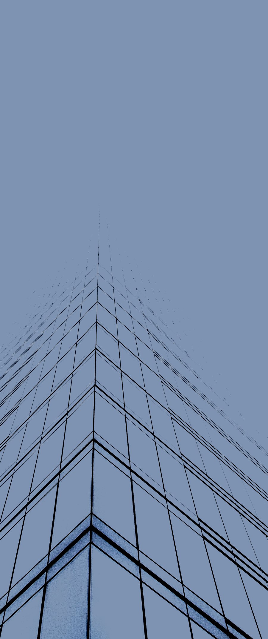 Glass office building